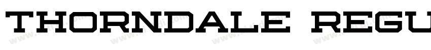 Thorndale Regular字体转换 Thorndale Regular字体转换